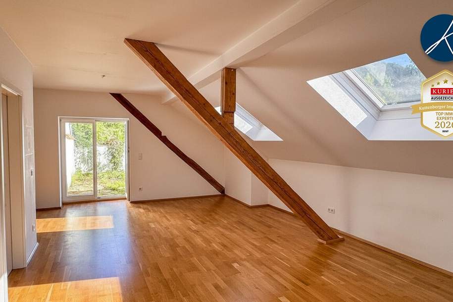 40m² Terrasse! Traumhafte Wohnung mit historischem Charme in idyllischer Lage - WARM UND INKL. BK!, Wohnung-miete, 1.390,00,€, 3150 Sankt Pölten(Land)