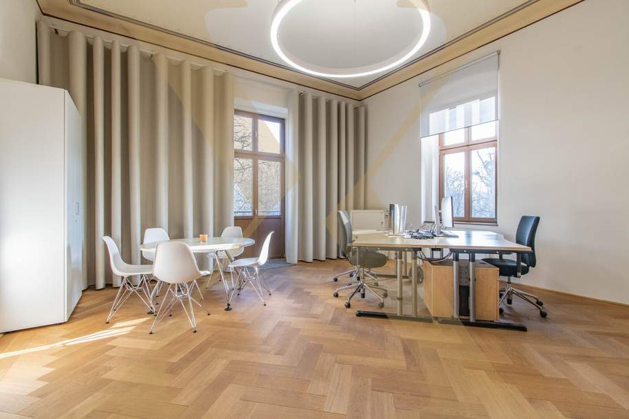 Exklusive (Einzel-)Büroflächen im Palais Löwenfeld in Linz/Kleinmünchen zu vermieten!, Gewerbeobjekt-miete, 1.024,45,€, 4020 Linz(Stadt)