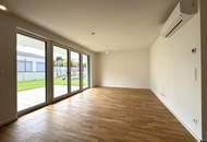 Traumhafte 3 Zimmer Gartenwohnung | Blumengasse - ERSTBEZUG | ca. 23 m² Terrasse & ung.150 m² Eigengarten | zzgl. Tiefgaragenstellplatz | Top D4