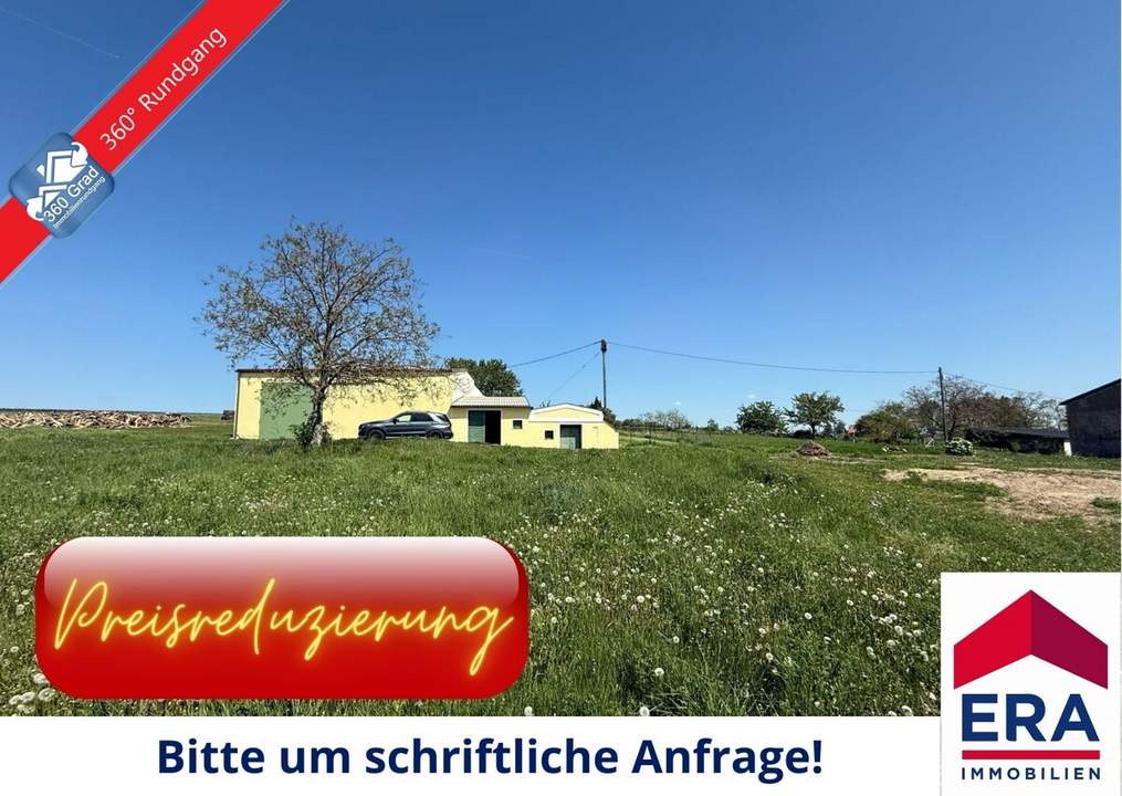 Schrattenberg-Weinkeller mit atemberaubender Fernsicht und zusätzlichem Grundstück