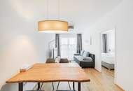 Helles 2-Zimmer-Apartment im 18. Stock mit Südbalkon – voll möbliert, all-inclusive | 1030 Wien