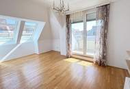 Oswaldgasse: Oberstes Stockwerk, 18m² TERRASSE und hofseitig ruhig! Klimaanlage!