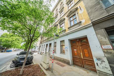 Sanierungsbedürftiges bestandsfreies Zinshaus mit Dachgeschoss, Nähe Thaliastraße, Gewerbeobjekt-kauf, 2.500.000,€, 1160 Wien 16., Ottakring