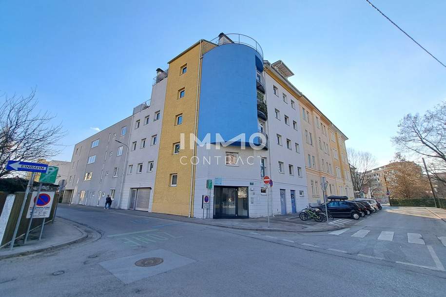 Moderne 1-Zimmer-Wohnung mit Balkon in Graz – ideal, günstig & zentral!, Wohnung-miete, 384,14,€, 8020 Graz(Stadt)