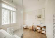 Vollmöblierte Luxus Altbauwohnung gegenüber Palais Liechtenstein