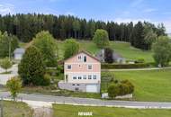 Panoramablick und Naturidylle: Großzügiges Wohnhaus mit 4 Einheiten in sonniger Aussichtslage in Kamp im Lavanttal