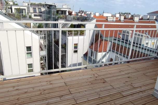 Schicke Terrassen Maisonette, Wohnung-miete, 1.599,43,€, 1150 Wien 15., Rudolfsheim-Fünfhaus