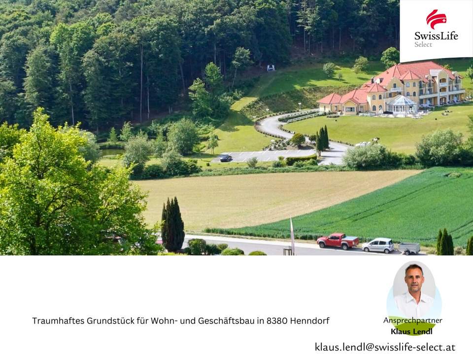 Traumhaftes Grundstücke für Wohn- und Geschäftsbau in 8380 Henndorf, Burgenland!
