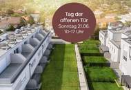 Niedrigenergie-Reihenhaus (Ziegelmassivbau) mit 4,5 Zimmern, Eigengarten, Dachterrasse, Keller u. Garagenplatz, provisionsfrei!