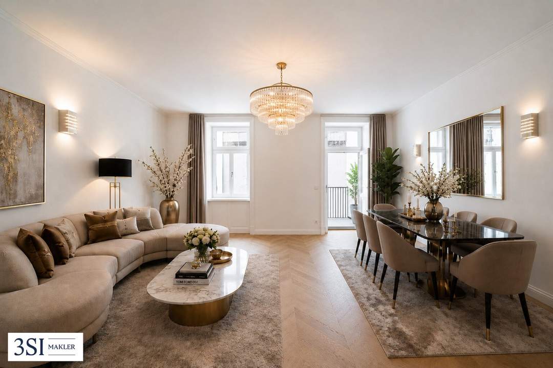 Altbau-Luxus: Hochwertig renoviert, zentral gelegen, stilvoll wohnen