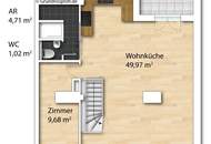 Modernes 5-Zimmer-Penthouse mit großer Dachterrasse