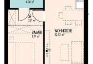 Abendsonne inklusive I 10. Stock mit Ausblick | Moderne 2-Zimmer-Wohnung