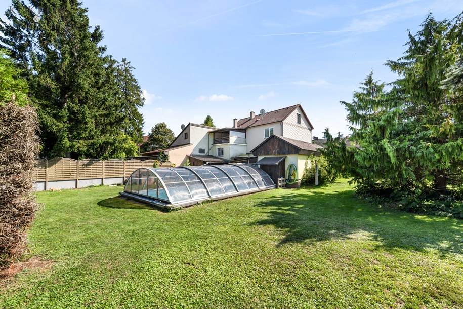 Mitten in der Natur! Willkommen in Ihrem neuen Zuhause, mit viel Freifläche, Pool und Raum für Ihre Ideen., Haus-kauf, 545.000,€, 3442 Tulln