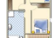 Stilvolle Doppelhaushälfte mit Garten, Designküche und überdachter Terrasse