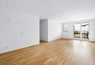 NEUBAU / NÄHE BAHNHOF FLORIDSDORF, U6 - Neue 74 m² EG-Wohnung mit ca. 15 m² Terrasse (Top 01)