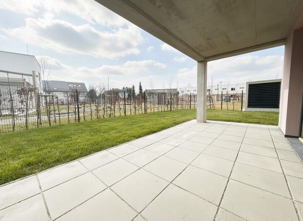 ERSTBEZUG "ein viertel grün" in Wr. Neustadt - 2 Zimmerwohnung mit großem Garten
