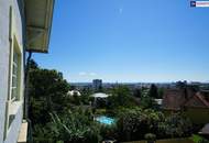 RIESIGER POOLBEREICH MIT AUSBLICK ÜBER GRAZ!! Exklusives Einfamilienhaus in Eggenberg mit Pool, XXL-Terrasse &amp; Traumgarten – Ihre private Oase in Graz!