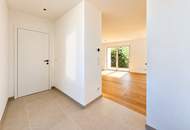 MODERNE ERSTBEZUG HÄUSER mit Grün- &amp; Weitblick | Nähe Wien I Panorama-Dachterrasse &amp; Garten I 2 überdachte Stellplätze I Luftwärmepumpe &amp; Smart Home