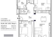 Q11 Leben in Simmering - Dachgeschoßwohnung mit 3 Zimmern und 2 Terrassen!