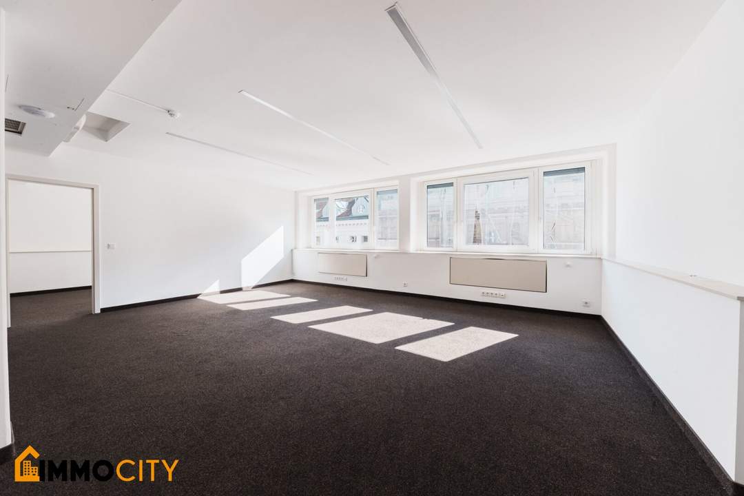 Helles, klimatisiertes Büro mit Blick auf die Karlskirche – ca. 139 m² in begehrter Lage auf der Wieden