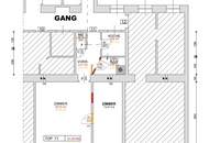 Achtung: Hohe Gefahr, sich bei der Besichtigung sofort zuhause zu fühlen – 51,45 m² Wohnqualität mit perfektem Grundriss!