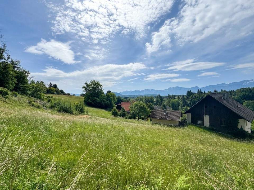 Karawankenblick Grundstück - Velden am Wörthersee