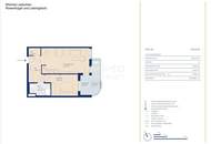 Ruhige Zweizimmer-Wohnung mit viel Balkon bzw. Terrasse (provisionsfrei)