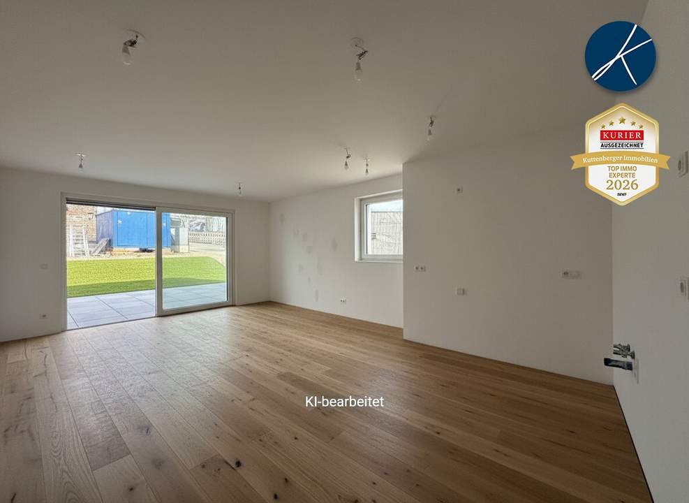 🌻🌼🌺Gartenwohnung mit 58m² Außenflächen (Top 3) - Neubauprojekt am Kremser Steindl