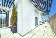 WOW I ~118 m² Terrasse I Loggia I DG-Wohnung I Tiefgarage I Klimaanlage I Schnellbahn in Gehweite