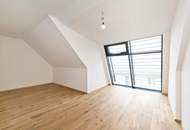 Erstbezug Nähe Hauptbahnhof und U1! 77,5 m2 exklusives Dachgeschoss mit Wintergarten