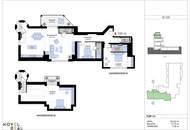 Luxus-Penthouse mit exklusiven Highlights wie Indoor-Pool, Spa- und Fitnessbereich! Über den Dächern von Hietzing!