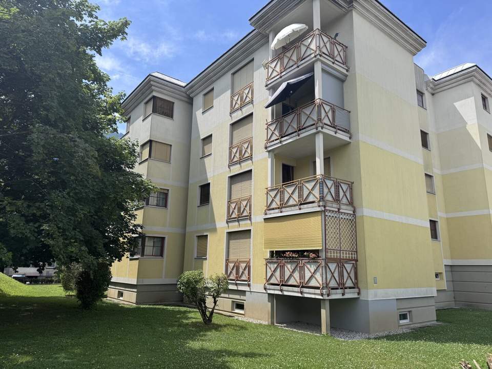 Attraktive 3-Zi-Wohnung mit Loggia und Tiefgarage nähe des Zentrums von Spittal an der Drau!