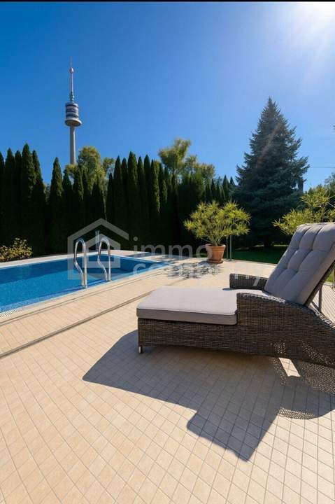 Luxusvilla mit Pool & Smart Home in Bestlage Bruckhaufen | Nähe UNO City, Donaupark & VIS