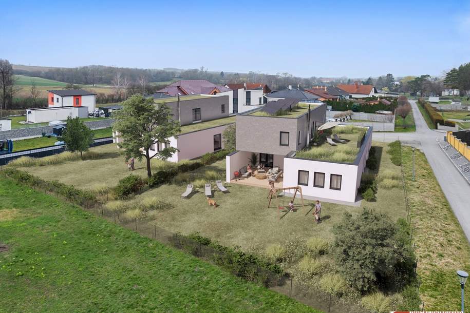Rohbau mit großem Potential - 980m² Grundstücksfläche, Haus-kauf, 429.000,€, 2275 Mistelbach