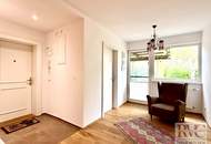 „Wohnen im Grünen – Stilvolle Gartenwohnung in bester Lage von Salzburg-Aigen mit zwei Gärten“