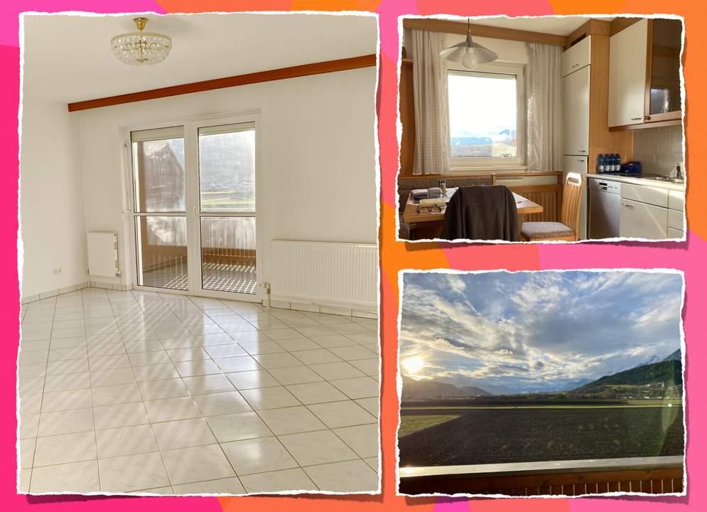 Wohnen in Wattens – 3 Zimmer+Küche, Balkon | incl. 2 TG-Stellplätze