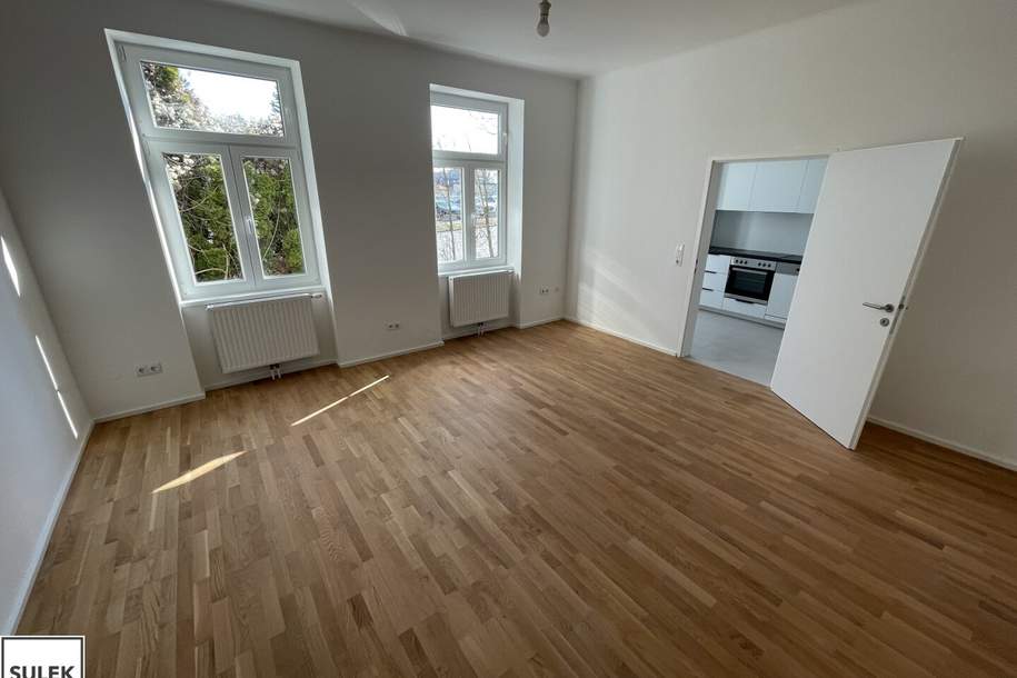 Erstbezug: Sanierte 1-Zimmer Wohnung mit hochwertiger Ausstattung in Baden, Wohnung-miete, 611,56,€, 2500 Baden