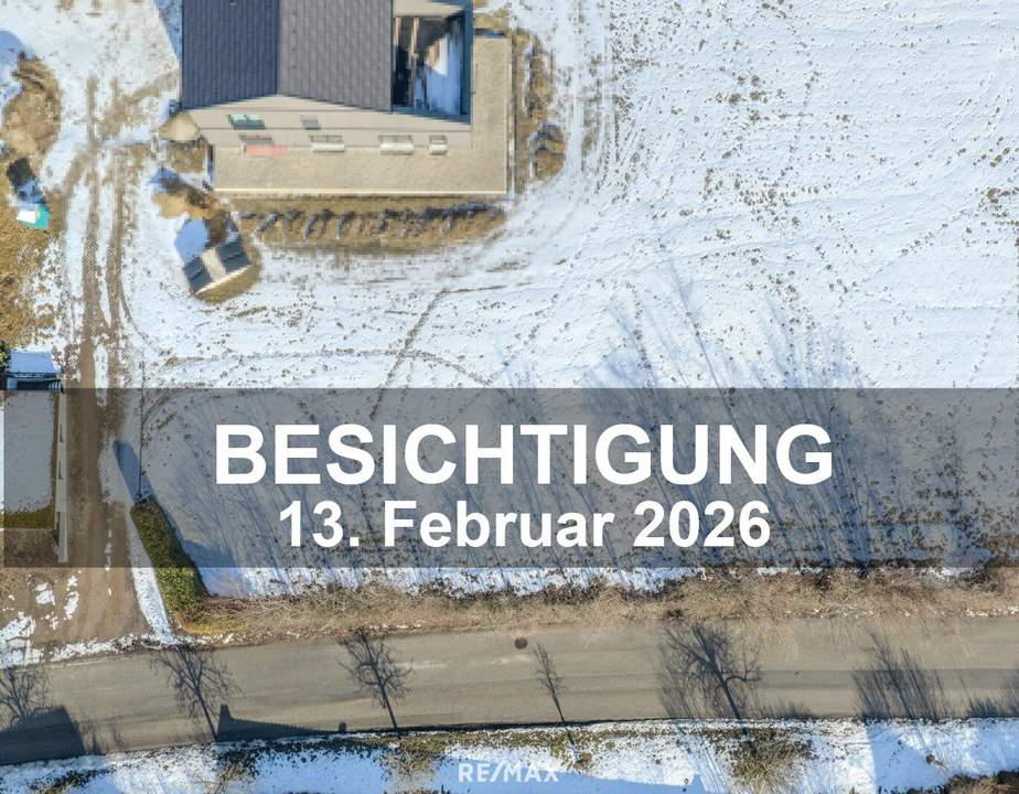 Baugrund in ausgezeichneter Lage mit vorhandener Garage