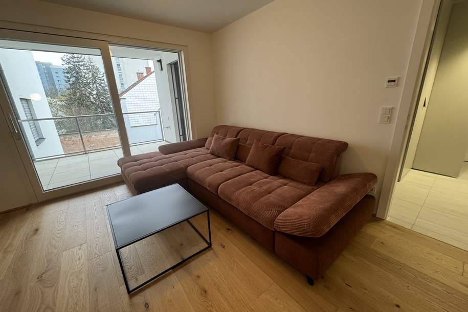 Möblierter Erstbezug: Top-Wohnqualität in U1 Nähe, Wohnung-miete, 1.210,00,€, 1210 Wien 22., Donaustadt