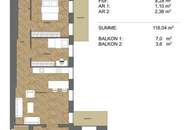 Exklusive 4-Zimmer-Altbauwohnung mit Wohn-Essbereich & zwei Balkonen in Bestlage von Wien-Landstraße 1030 Wien