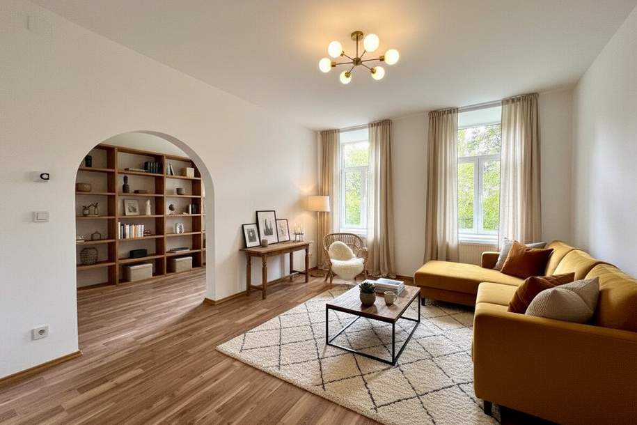 Cityapartment nahe U3 Schlachthausgasse - Charmanter Altbau in Ruhelage, Wohnung-kauf, 295.000,€, 1030 Wien 3., Landstraße