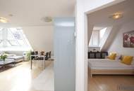 vollmöblierte Dachgeschosswohnung im Altbau *** 3 Gehminuten zum AKH Wien bzw zur Alser Straße