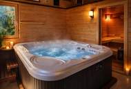 Entzückendes Haus mit Naturbadeteich, Sauna, Jacuzzi in ruhiger idylischer Lage am Güssinger Hügelland mit Traumaussicht