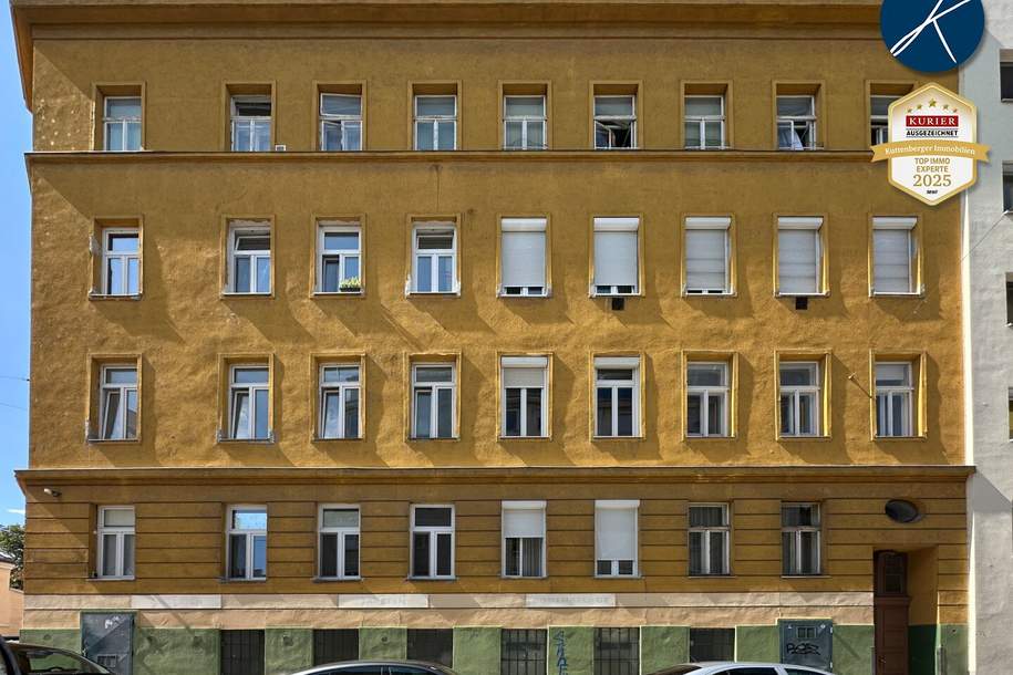 U1-Nähe: Mehrheitsanteil inkl. Rohdachboden mit Parkblick, Gewerbeobjekt-kauf, 1.350.000,€, 1100 Wien 10., Favoriten