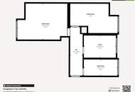 Sanierungsbedürftige 2,5-Zimmer-Dachgeschosswohnung mit Kaminanschluss in begehrter Lage von Knittelfeld