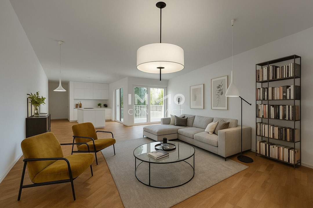 Eleganter Erstbezug - 2 Balkone - zum Wohlfühlen + inklusive Garagenstellplatz