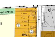 2000 m² Bauland, 50 % verbaubar, Bauklasse II in Bahnhofsnähe