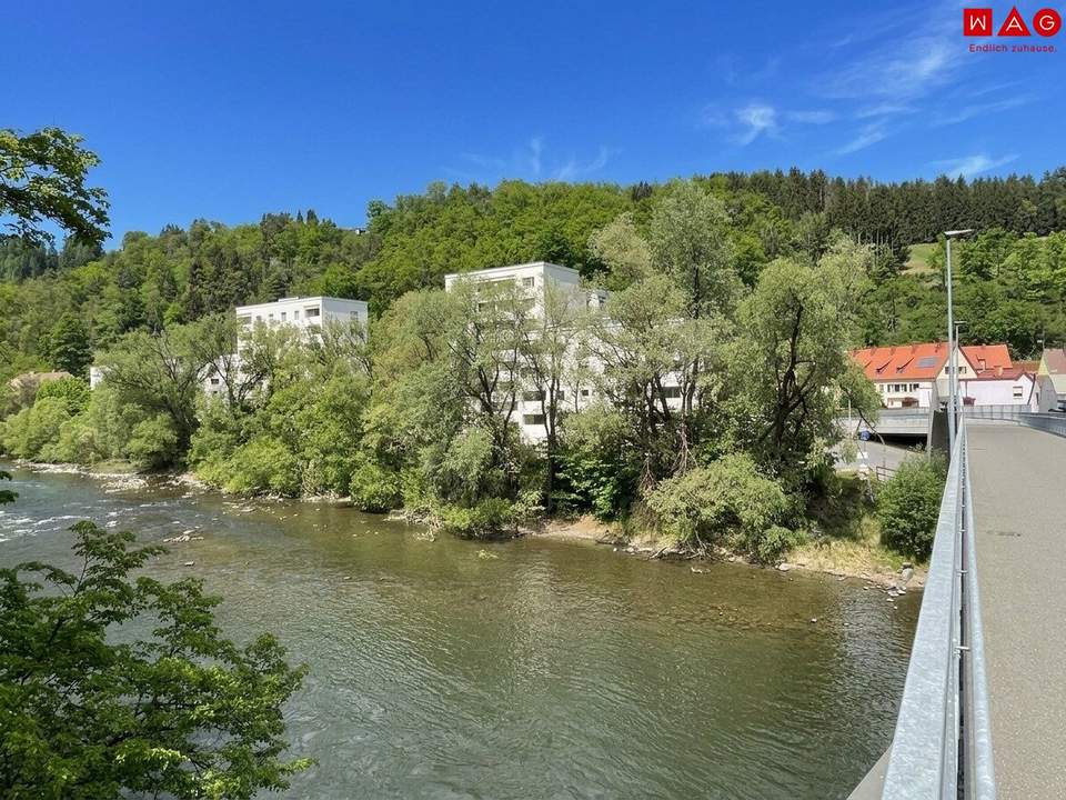 Moderne komplettsanierte 2-Zimmerwohnung am Murufer