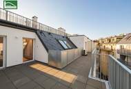 Klimatisierte Wohnung mit großer Terrasse in Ruhelage nahe U3 Kendlerstraße! Baujahr 2024! - JETZT ZUSCHLAGEN