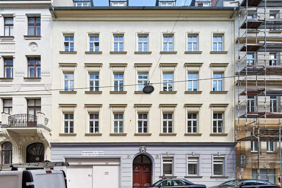 Garten-/Hofseitige 2 Zimmer-Wohnung mit Balkon - befristet vermietet bis14.03.2026, Wohnung-kauf, 534.000,€, 1070 Wien 7., Neubau